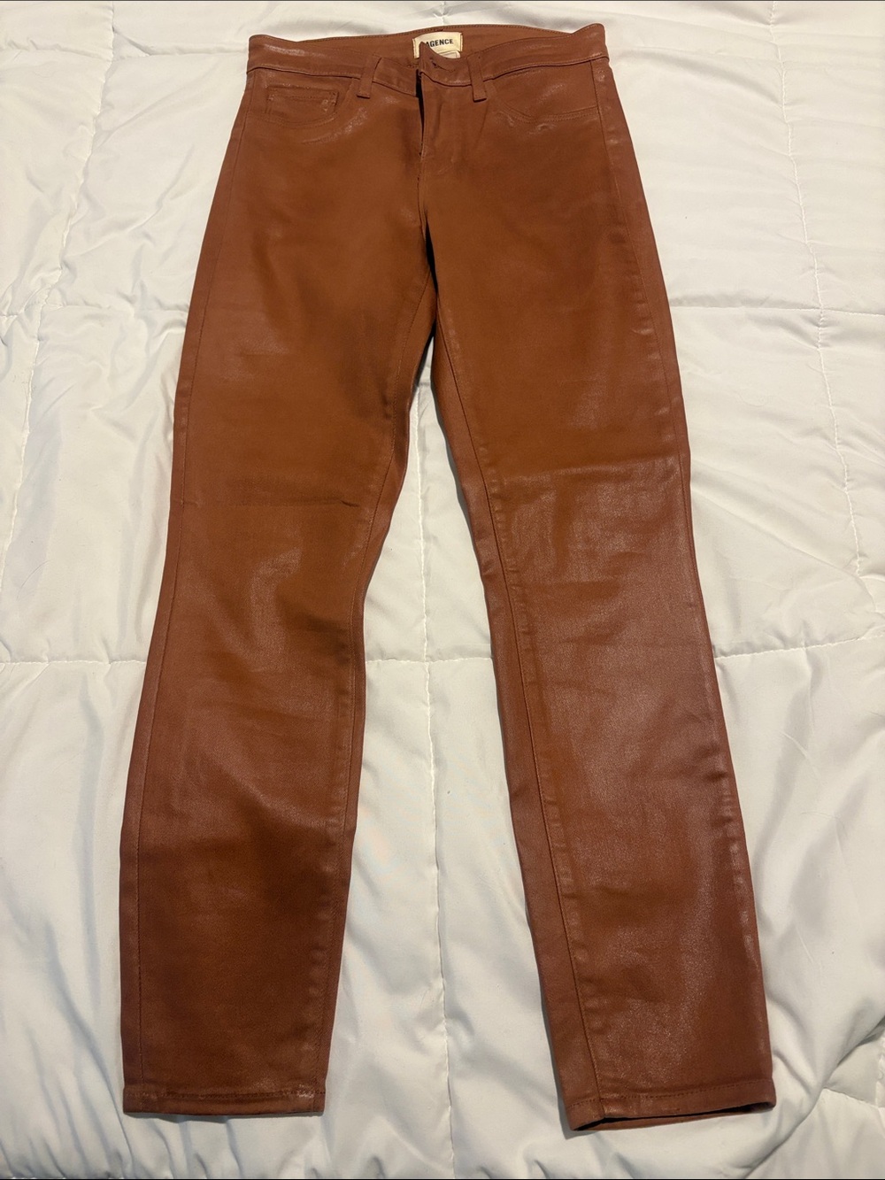 L’Agence size 25 Women’s High-Rise Pants - Brown